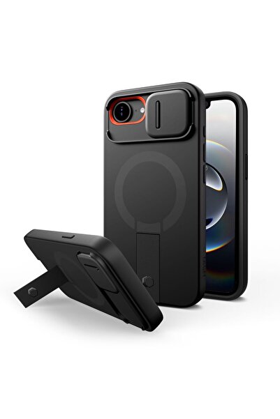 Tech-Protect Kevlar Case with MagSafe for iPhone 16e, Black - Rugged and Slee...