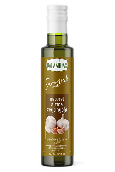 Palamidas Sarımsak Aromalı Zeytinyağı 250 gr.