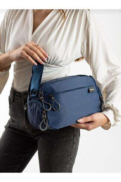 eflanmoda Geantă de umăr pentru femei, impermeabilă, din țesătură de parașută...