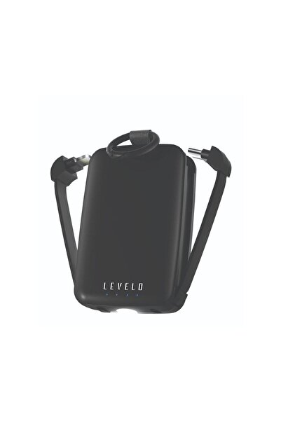 Levelo Nano Mini 4000mAh Portable Keychain Power Bank with LED Light & Fast C...