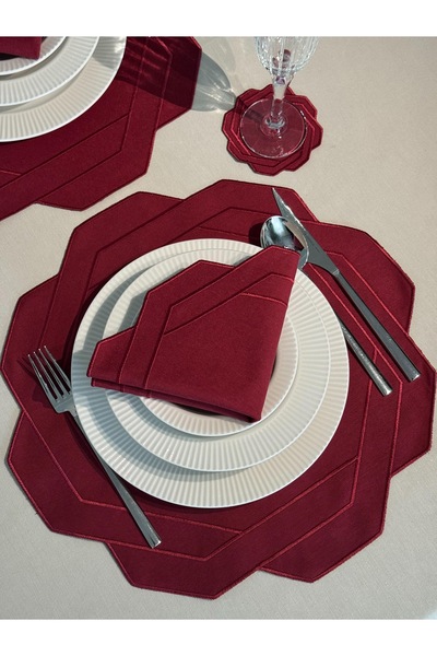 Han Deco 2’li Seremoni Amerikan Servis, Servis Peçetesi, Bardak Altlığı