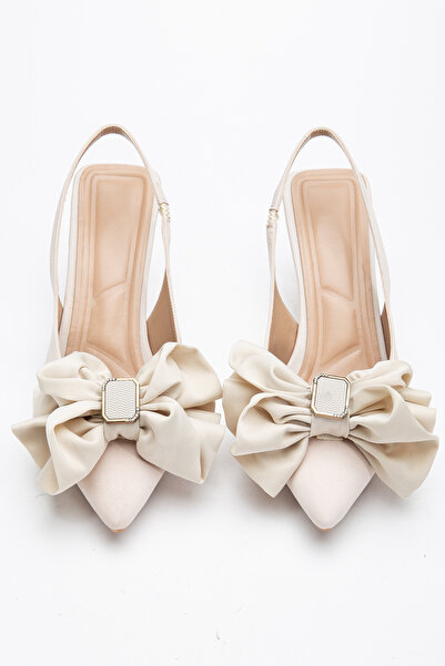 Entella Store Pantofi cu toc pentru femei Elise, cu spatele deschis, elastic,...