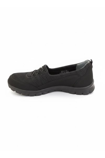Forelli Lisa-G 61014 Black Textile Fabric Comfort Sports Ballerinas