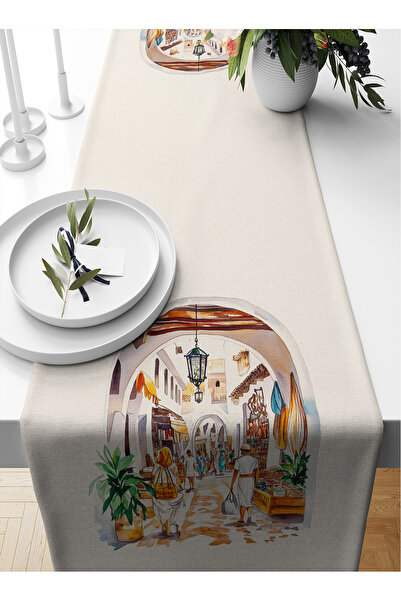 Bertille Home Σειρά Ramadan 140x40 cm Digital Printed Runner (από τη Ραμαζάνι)