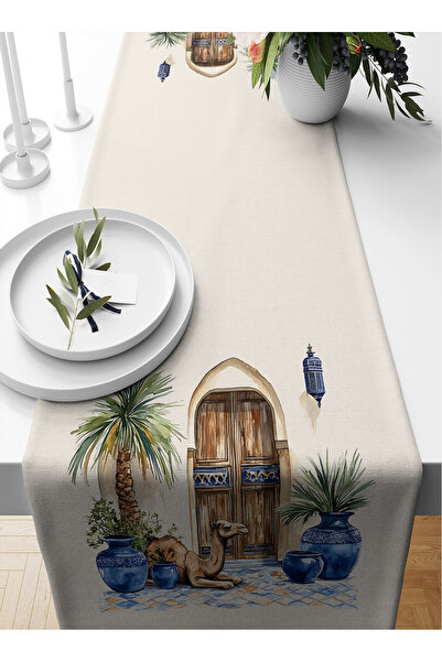 Bertille Home Σειρά Ramadan 140x40 cm Digital Printed Runner (από τη Ραμαζάνι)