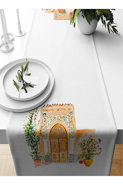 Bertille Home Σειρά Ramadan 140x40 cm Digital Printed Runner (από τη Ραμαζάνι)