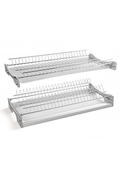 Adsinio Dish Drainer, Adsinio, Stainless Steel, 2 Shelves, 2 Draining Trays, ...