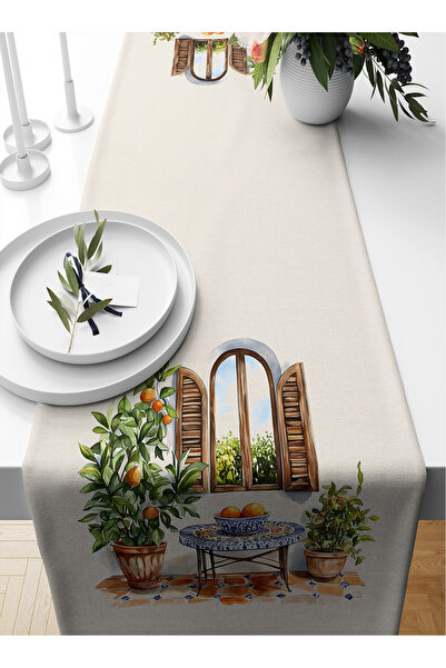 Bertille Home Σειρά Ramadan 140x40 cm Digital Printed Runner (από τη Ραμαζάνι)