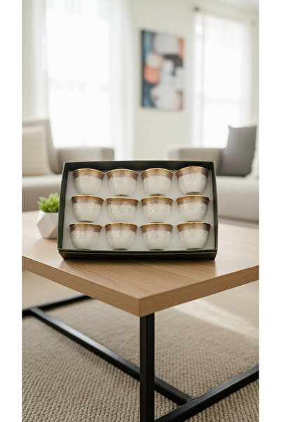 Generic A luxurious Arabic coffee cup set – elegant design with a refined her...