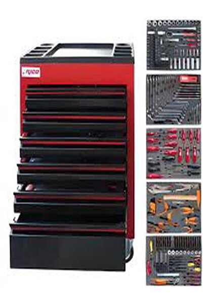 Rico 6 ÇEKMECELİ DOLU TAKIM ARABASI 285 PC