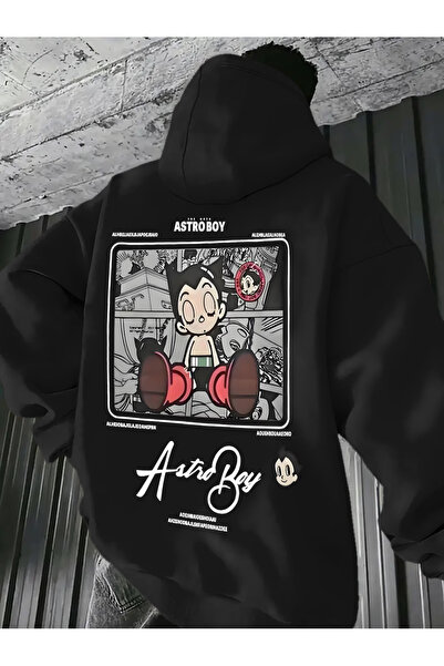 ALEYZA MODA Oversize Unisex Sweatshirt with Hood