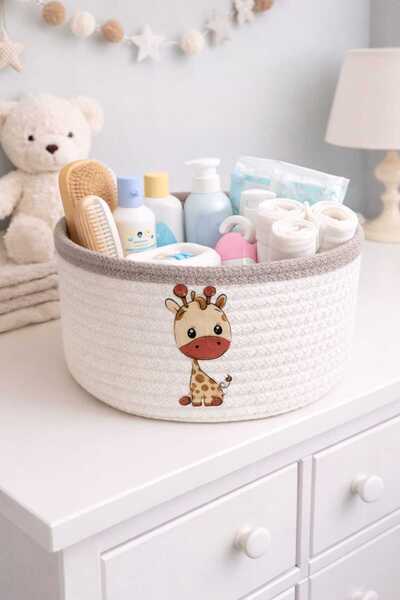 Secem Boutique Baby Room Basket Organizer, Children's Basket