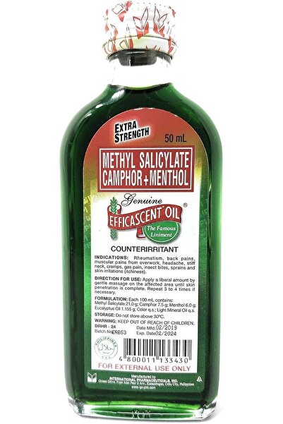 Efficascent Oil مضاد للتهيج 50 مل (قوة إضافية)