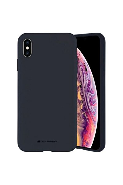 Mercury Goospery Mercury Silicone Case for Samsung Galaxy S23, Navy Blue, Scr...