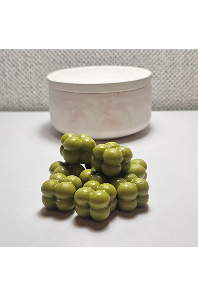 IGNITEANDGLOW El Yapımı Premium Buhurdanlık Mumu %100 Soya Wax -Çam Kokulu 80 GR