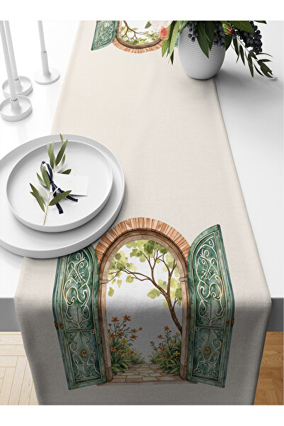 Bertille Home Σειρά Ramadan 140x40 cm Digital Printed Runner (από τη Ραμαζάνι)