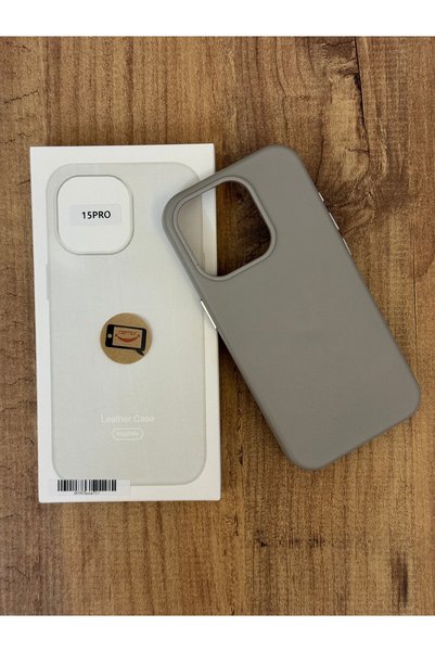 Ceptex حافظة جلدية متوافقة مع آيفون 15 برو مع ميزة Magsafe المتحركة، مخملية م...
