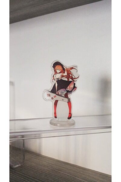 Atölye Moonlit Neon Genesis Evangelion Asuka Mini Akrilik Figür -3 (7x4 cm)