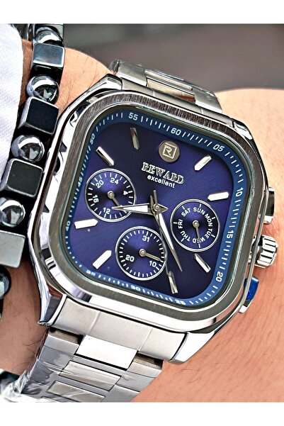 Reward Silver Color Square Model Functions Active Original Men's Wristwatch +...