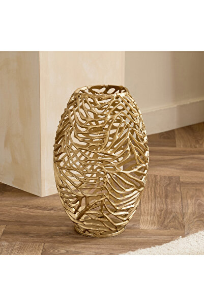 Home Box Casa Luxe Decorative Cutwork Vase - 25x25x38 cm