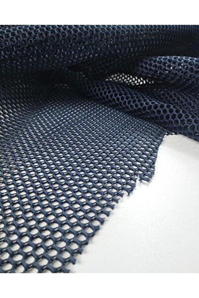 Kumaş Parça Dark Navy Blue Puff Net Width: 160 cm