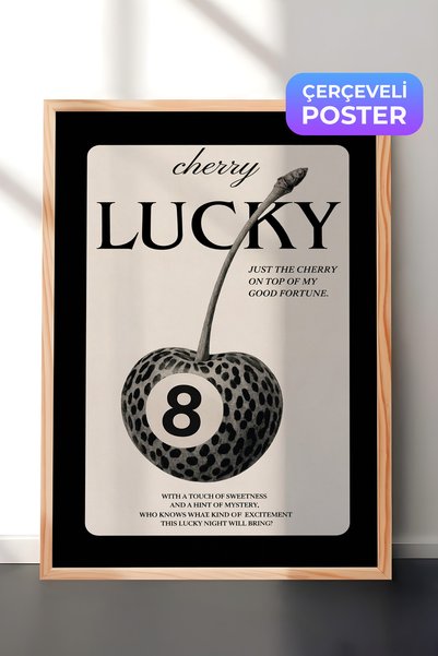 Zestia Drvena ukrasna slika na zidu Lucky Cherry Leopard dezen Retro dekor za...