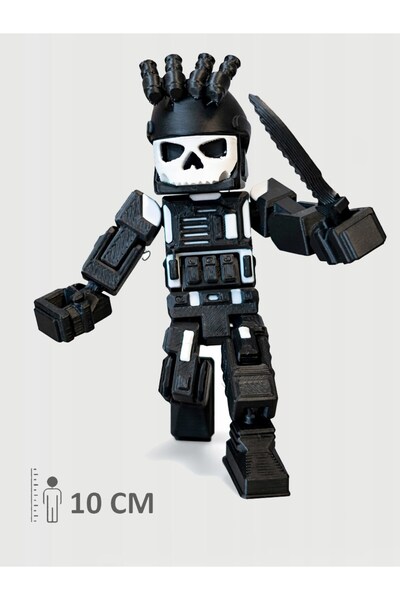 FigürDizayn Minecraft Call of Duty Tactical Ghost Operative Simon Riley Harek...