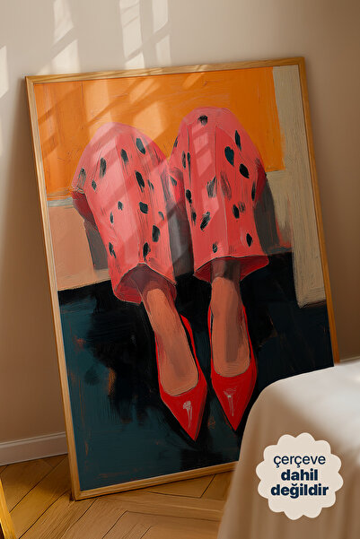 Persona Istanbul Artificial Collection "Cesur Adımlar" - Kırmızı Stiletto ve ...