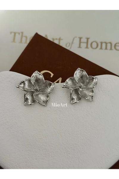 MioArt Women's Flower Earrings