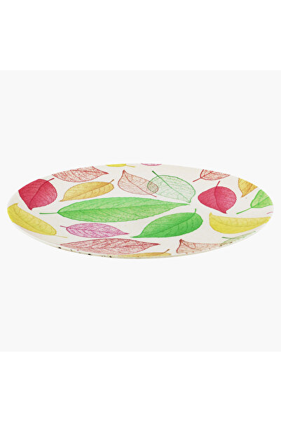 Home Box Bamboo Fiber Leaf Side Plate - 20 cm