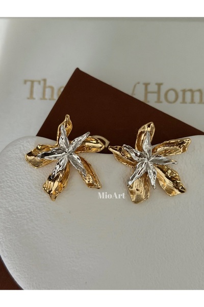 MioArt Women's Floral Earrings