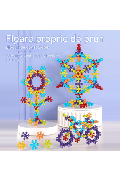 OEM Joc educativ de asamblare, 150 de piese de construcție pentru diferite forme geometrice
