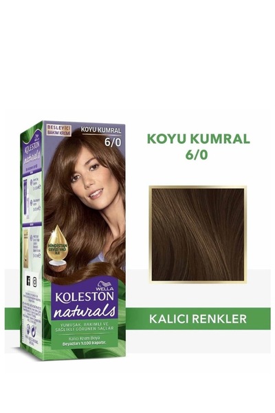 wella koleston Koyu kumral Saç Boyası 6/0