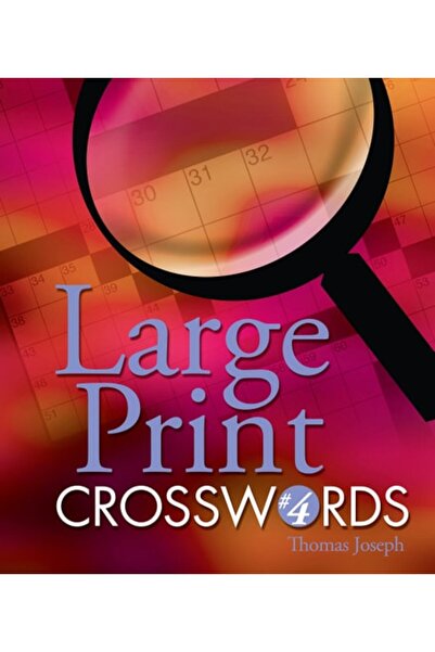 Book Boss Large Print Crosswords #4