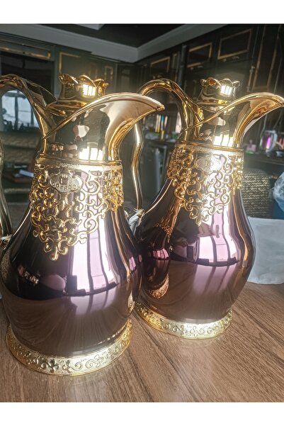 DEKOR ZÜCCACİYE HOME 2 قطعة من ترمس الشاي الفاخر