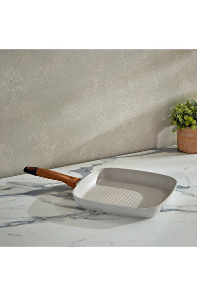 Home Box La Natura Forged Grill Pan with Induction - 28 cm