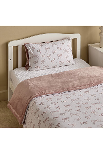 Home Box Ivy Bows 2-Piece Toddler Comforter Set - 100x140 cm