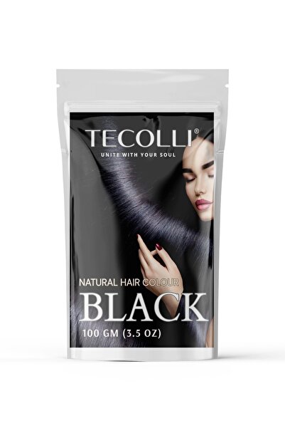 TECOLLI Natural Black Hair Colour (100 gm) No Chemical | No Ammonia | No Paraben