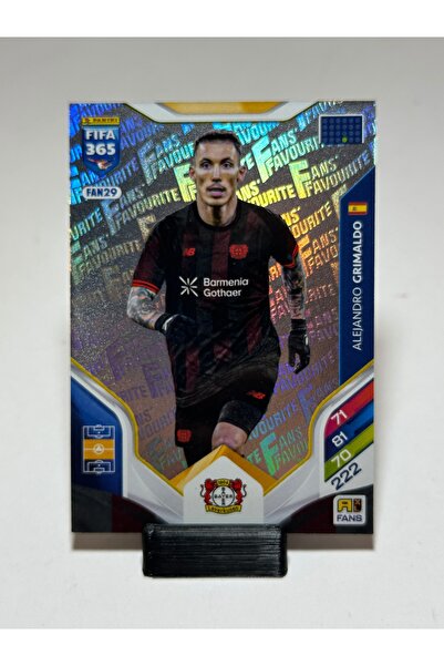 YUONİS ART Panini - Alejandro Grimaldo / Fans Favorite / 2025