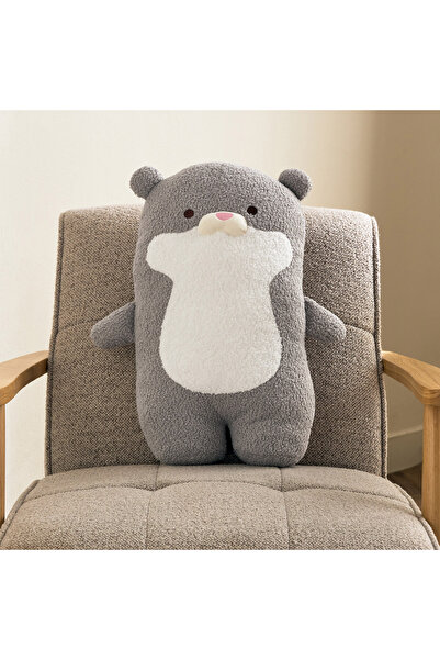 Home Box Centaur Otter Shaped Cushion - 40x45x18cm
