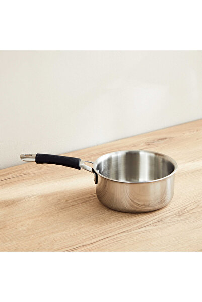 Home Box Glisten Steel Triply Saucepan - 18 cm