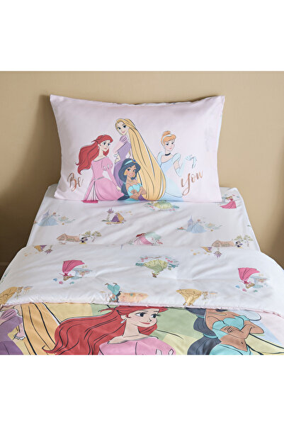 Home Box Disney Princess 2-Piece Single Comforter Set - 135x220 cm