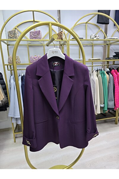 Omka Moda Kadın Büyük Beden Ceket