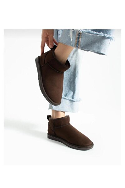 akix Thin Comfortable Sole Fur Lined Waterproof Winter Sports Boots