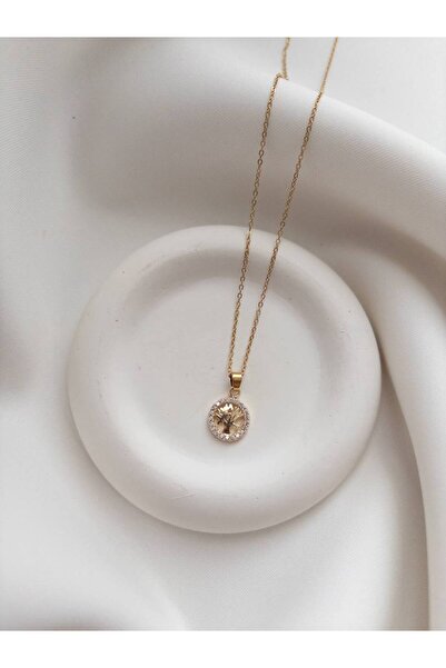 Minne Jewelry-Accessory Hayat Ağacı Kolye - Çelik Hayat Ağacı Kolye - Çelik K...