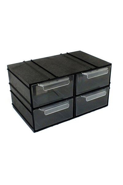 ALIEN Organizator modular 4 sertare 23X12.5X14.2cm PX4