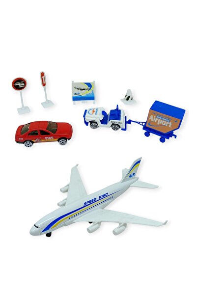 Lisinya Airport Set with Metal Trolley - 89730 - Set with Trolley (Lisinya)