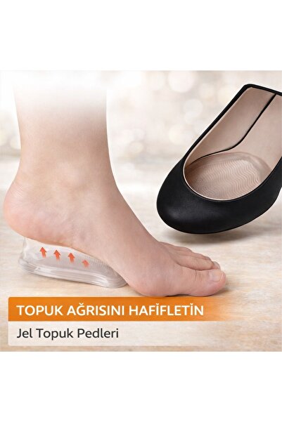 poswicon Kaydırmaz Şeffaf Silikon Ayakkabı Tabanlığı – Topuklu Ayakkabı Konfo...