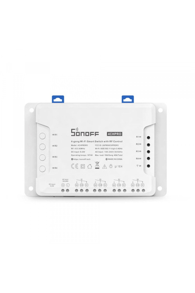 Sonoff Smart Wireless Relay 4CHPROR3, 4 Channels, Alexa / Google Home