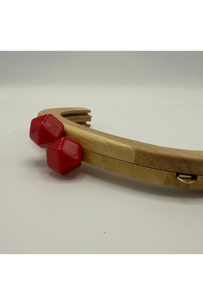 Aynalı Wooden Burs 25cm